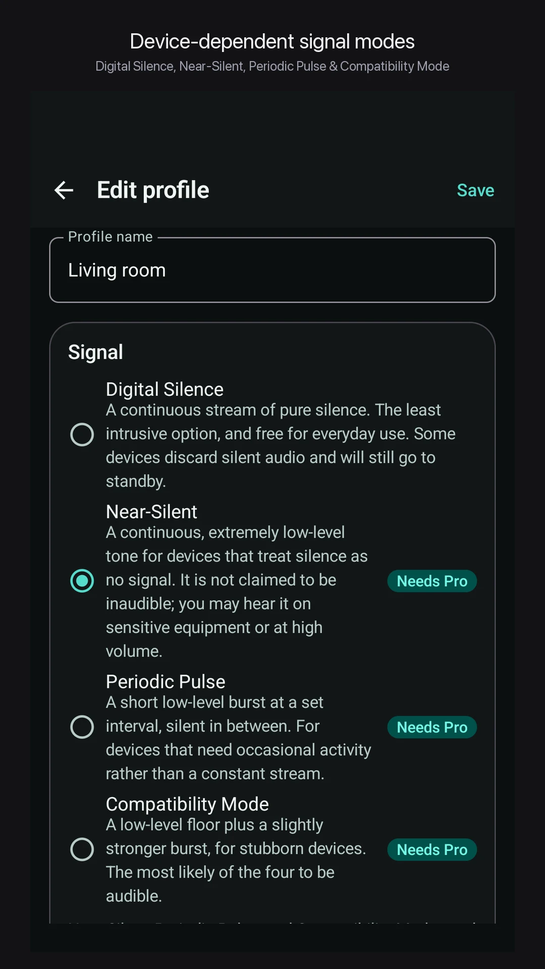 SoundLatch: Keep Speaker Awake screenshot